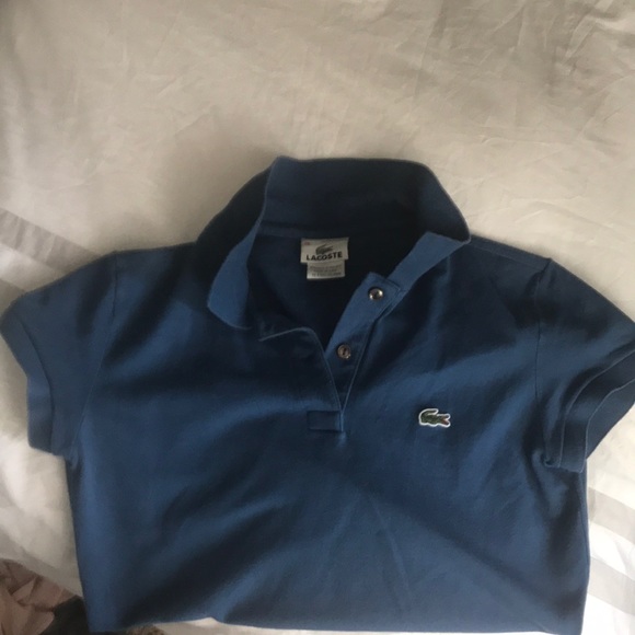 Blue Lacoste Polo - Picture 2 of 2